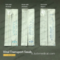 Virustransport kit etichettatura tubo doppi tamponi